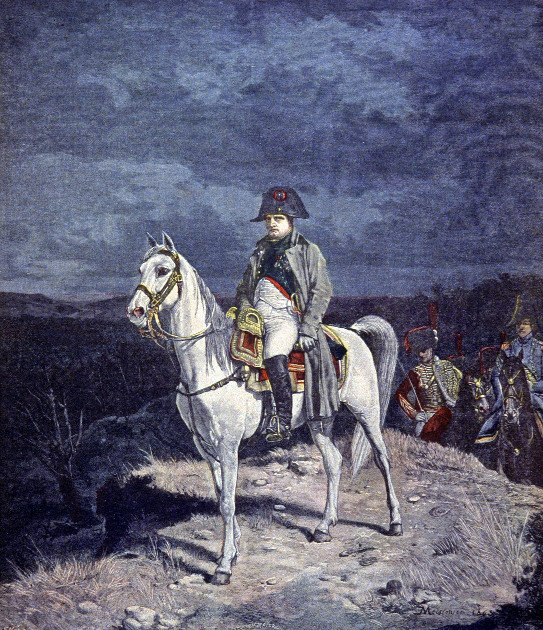Napoleon tekijältä Jean Louis Ernest (after) Meissonier