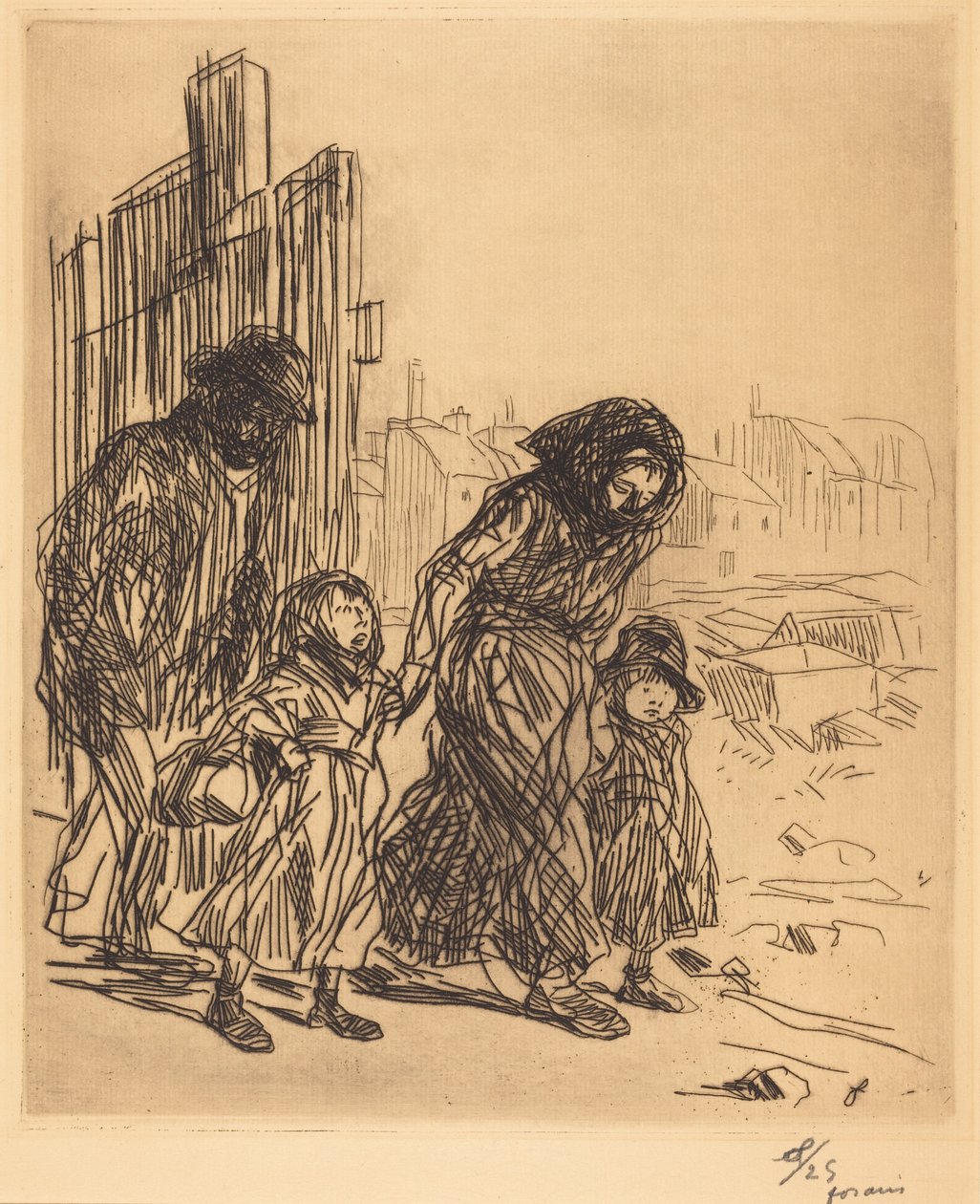 Kohtauksen jälkeen (After the Seizure) tekijältä Jean-Louis Forain
