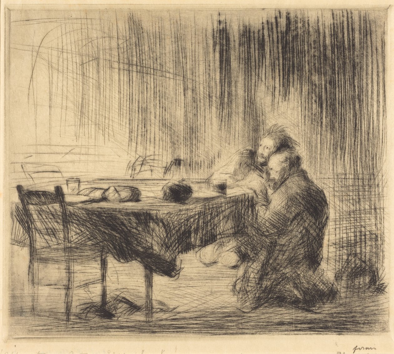Näyn jälkeen (2. kuva) (After the Vision) (toinen kuva) tekijältä Jean-Louis Forain