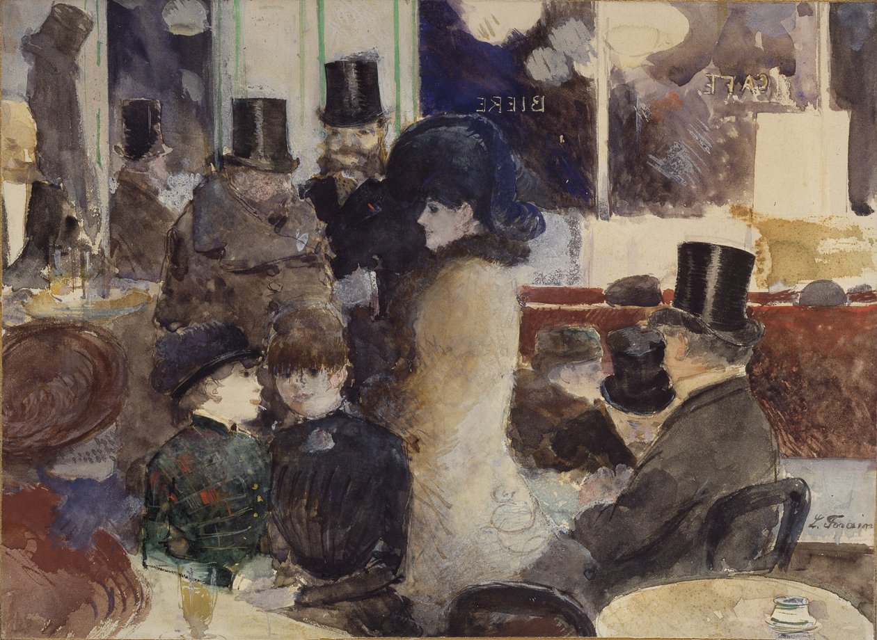 Kahvilassa tekijältä Jean-Louis Forain