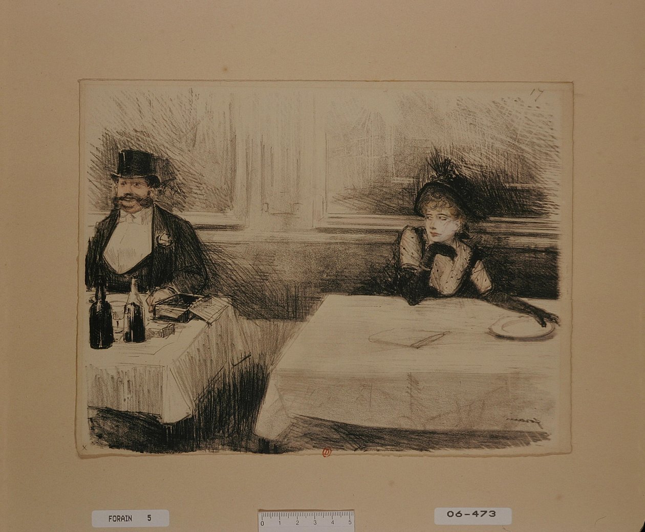 [Ravintolassa] tekijältä Jean-Louis Forain