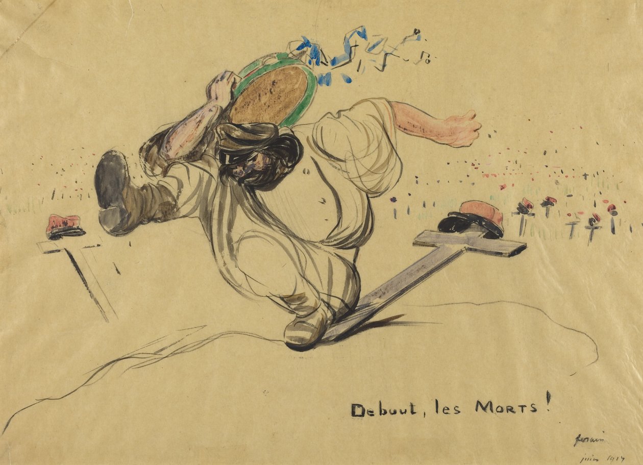 Nouskaa, kuolleet! tekijältä Jean-Louis Forain
