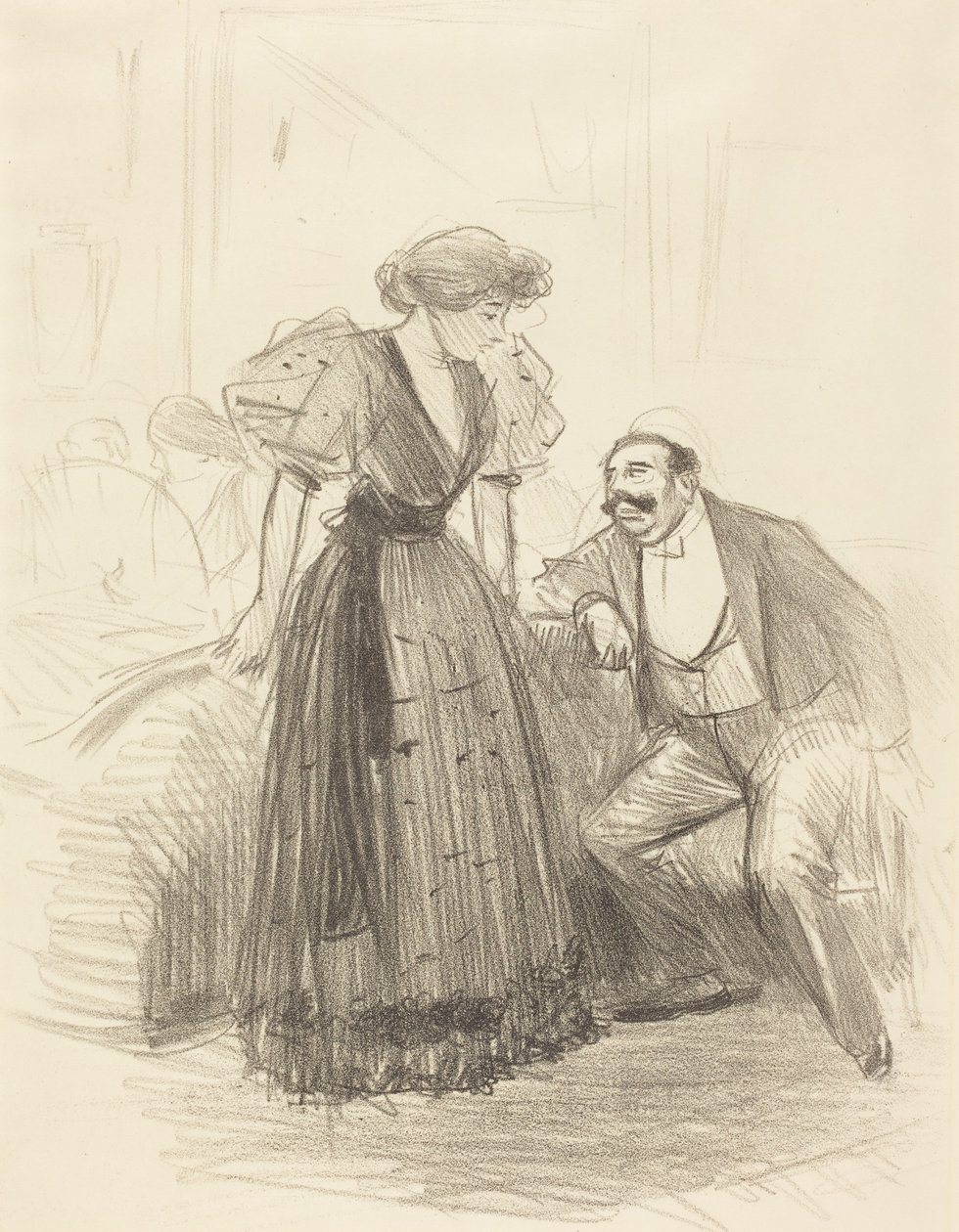 Iltakutsuilla tekijältä Jean-Louis Forain