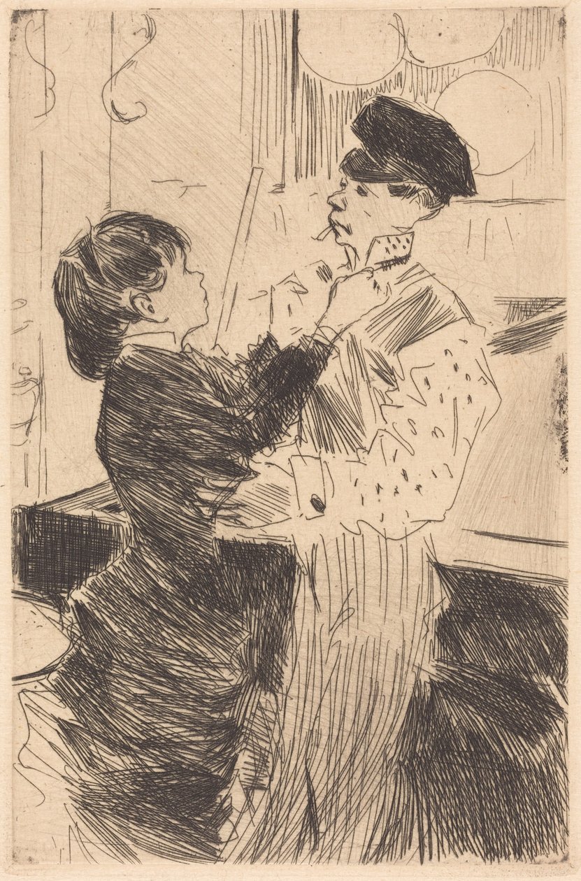 Solmion solmiminen tekijältä Jean-Louis Forain