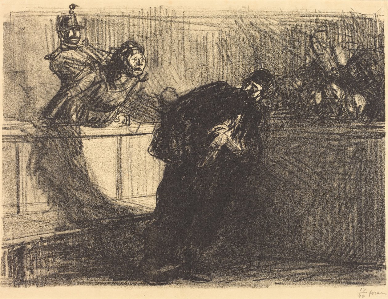 Solvattu asianajaja tekijältä Jean-Louis Forain