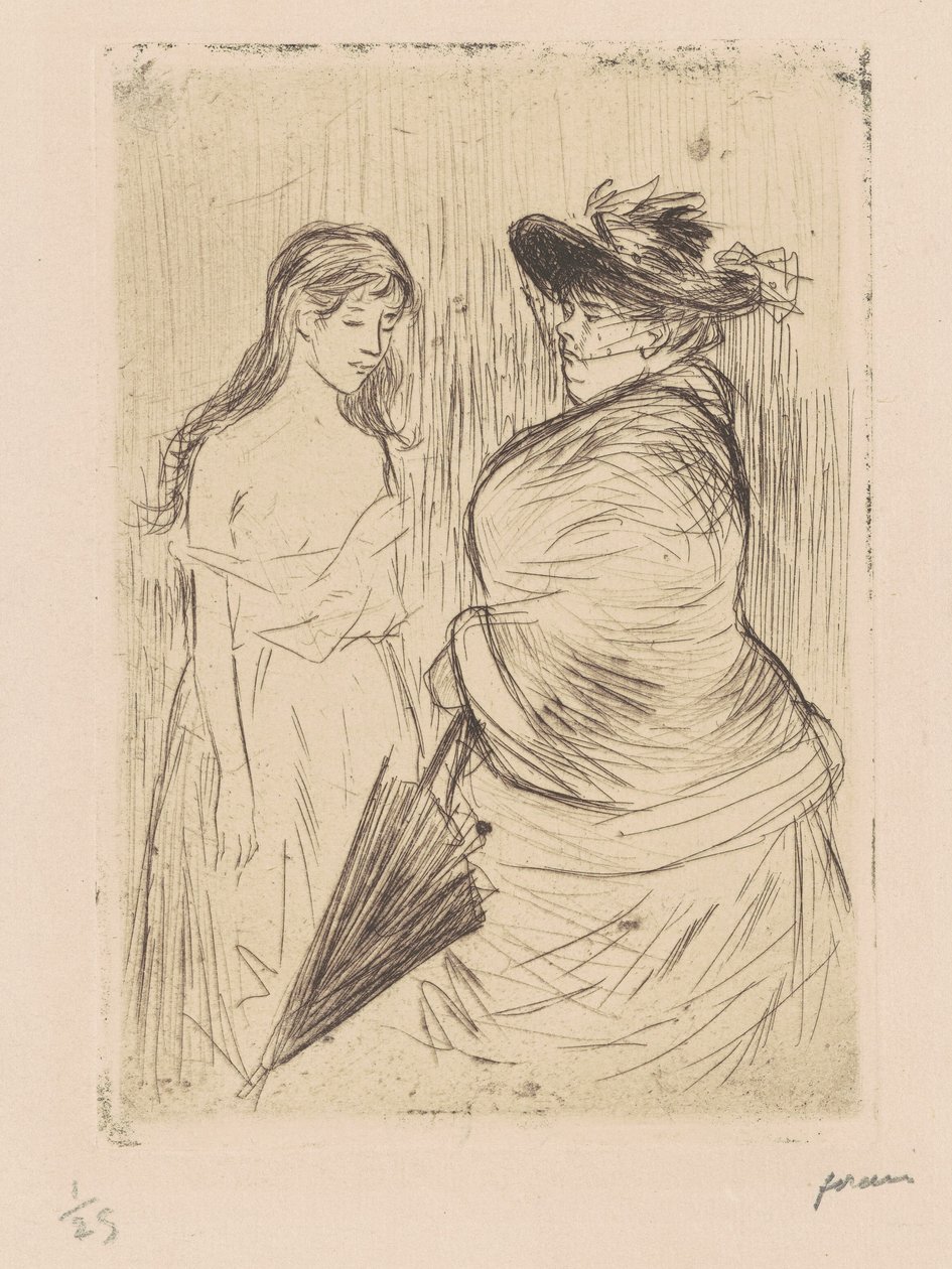 Teos ”Valkoisten orjakaupasta” (The White Slave Trade) tekijältä Jean-Louis Forain