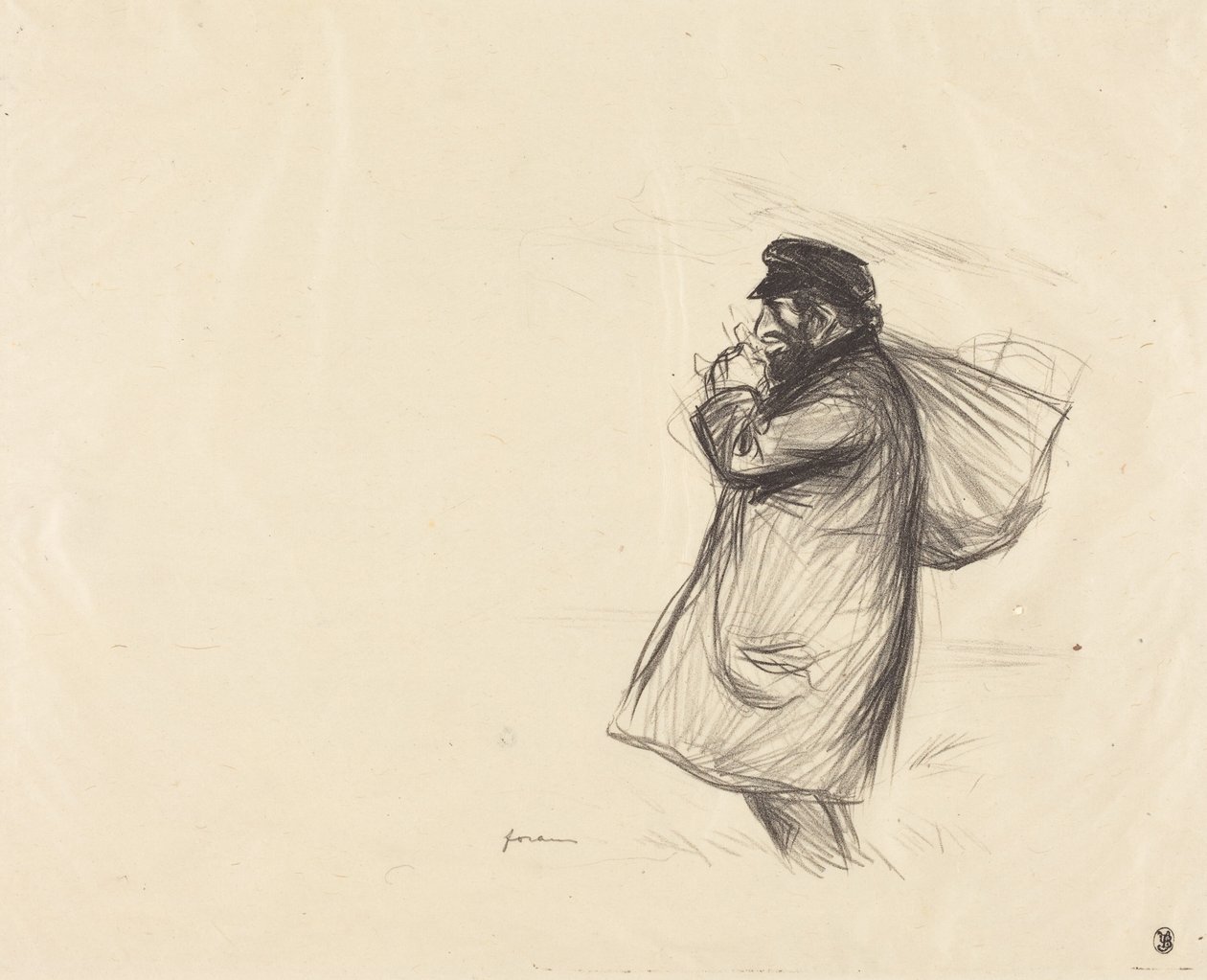 Juutalainen katukauppias (The Jewish Peddler) tekijältä Jean-Louis Forain