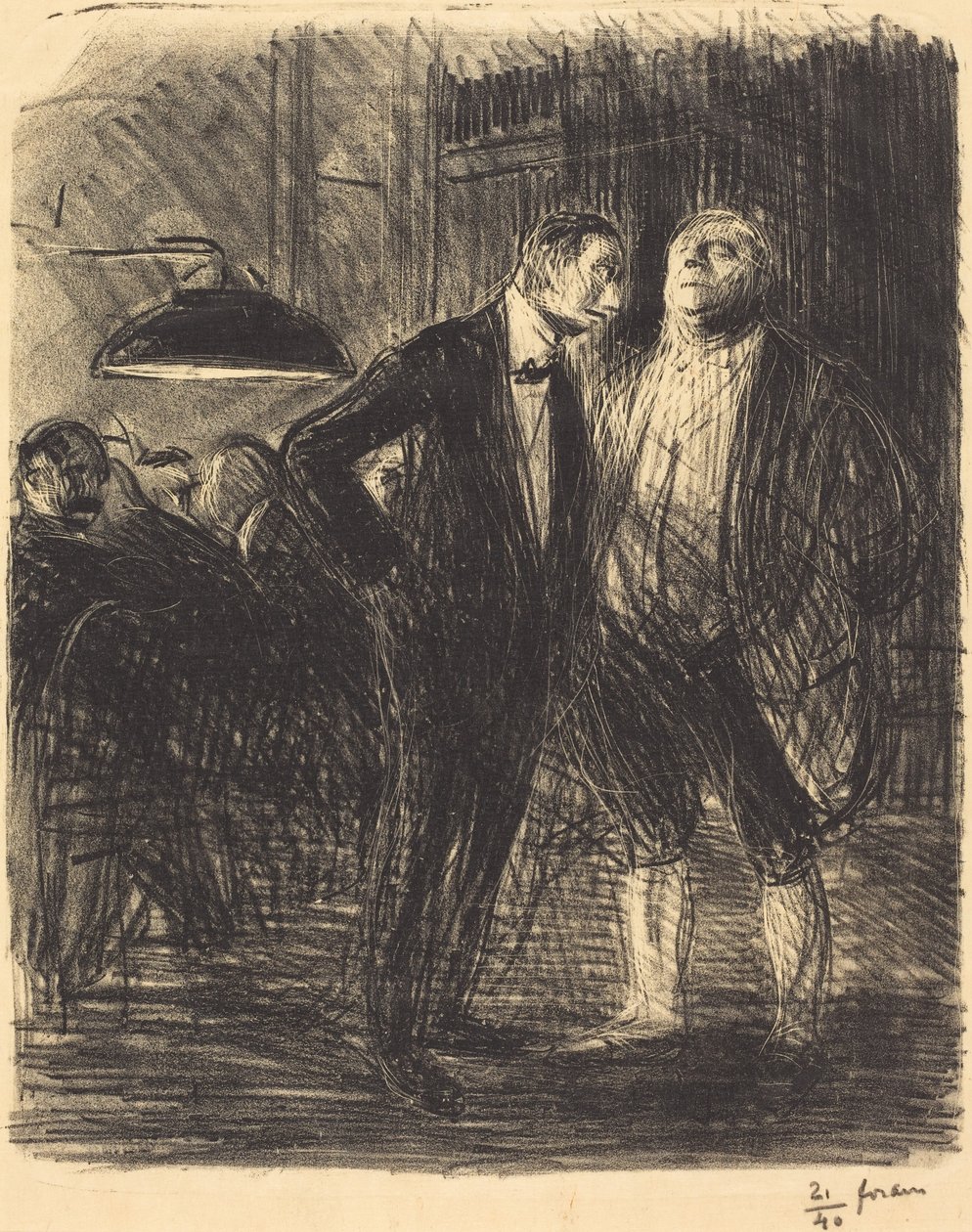 Le decavé (Tyhjennetty) tekijältä Jean-Louis Forain