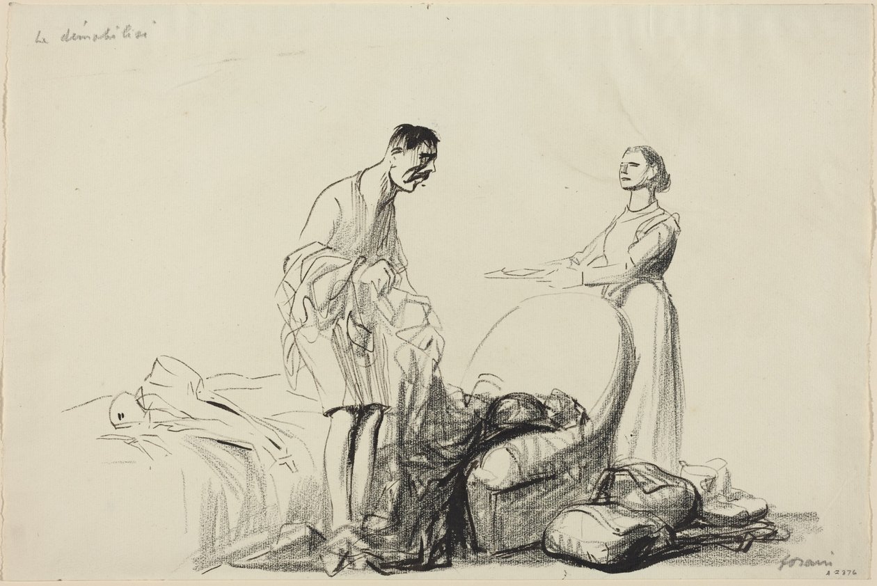 Kotiutettu sotilas tekijältä Jean-Louis Forain