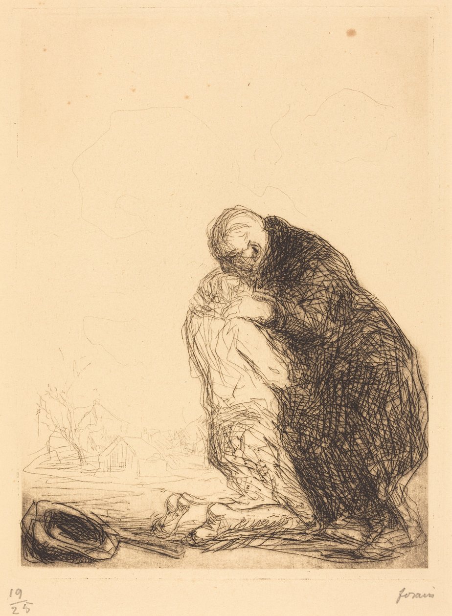 Tuhlaajapojan paluu (3. laatta) tekijältä Jean-Louis Forain