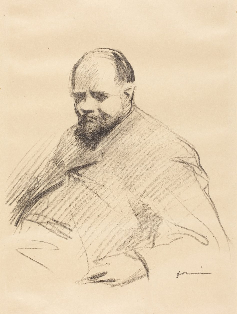 Ambroise Vollardin muotokuva (Portrait of Ambroise Vollard) tekijältä Jean-Louis Forain