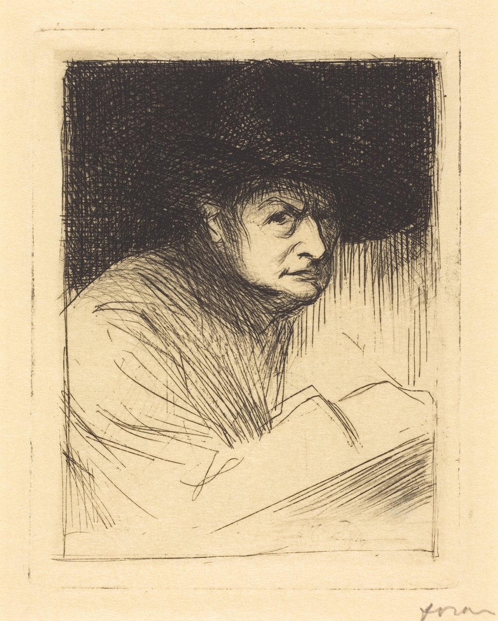 Forainin muotokuva (Portrait of Forain) tekijältä Jean-Louis Forain