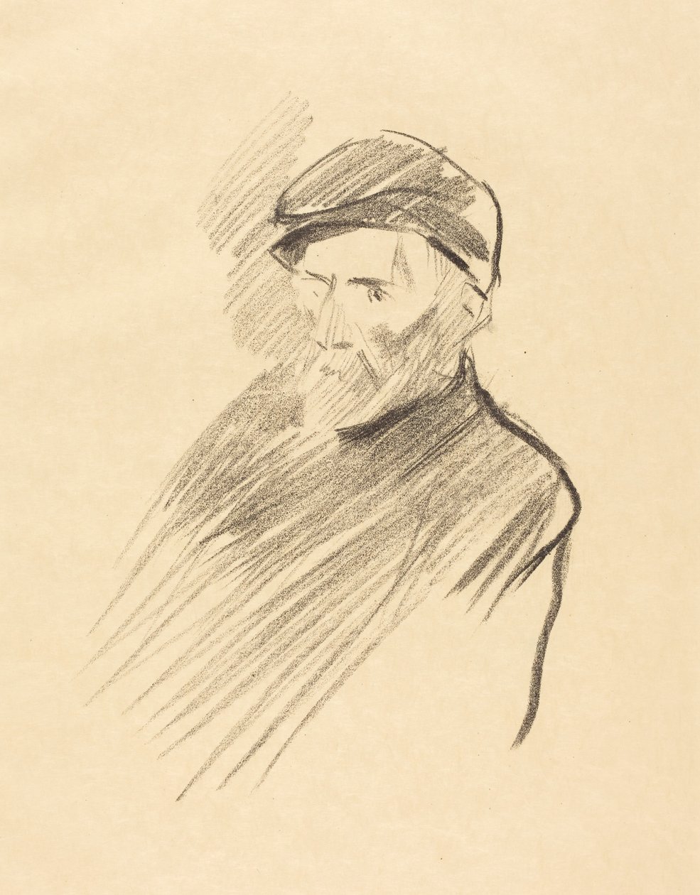 Renoirin muotokuva (ensimmäinen laatta) tekijältä Jean-Louis Forain