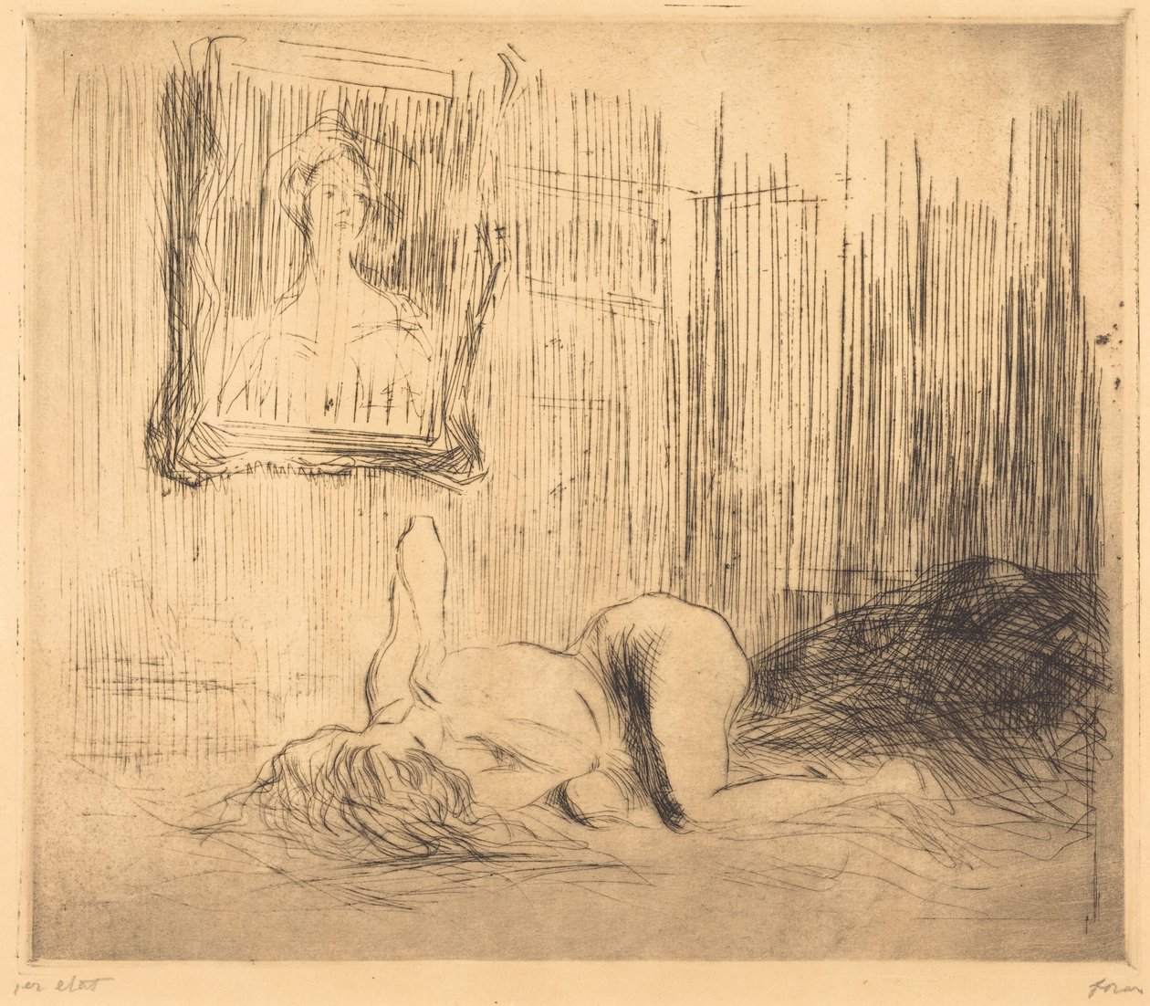 Vuoteella tekijältä Jean-Louis Forain