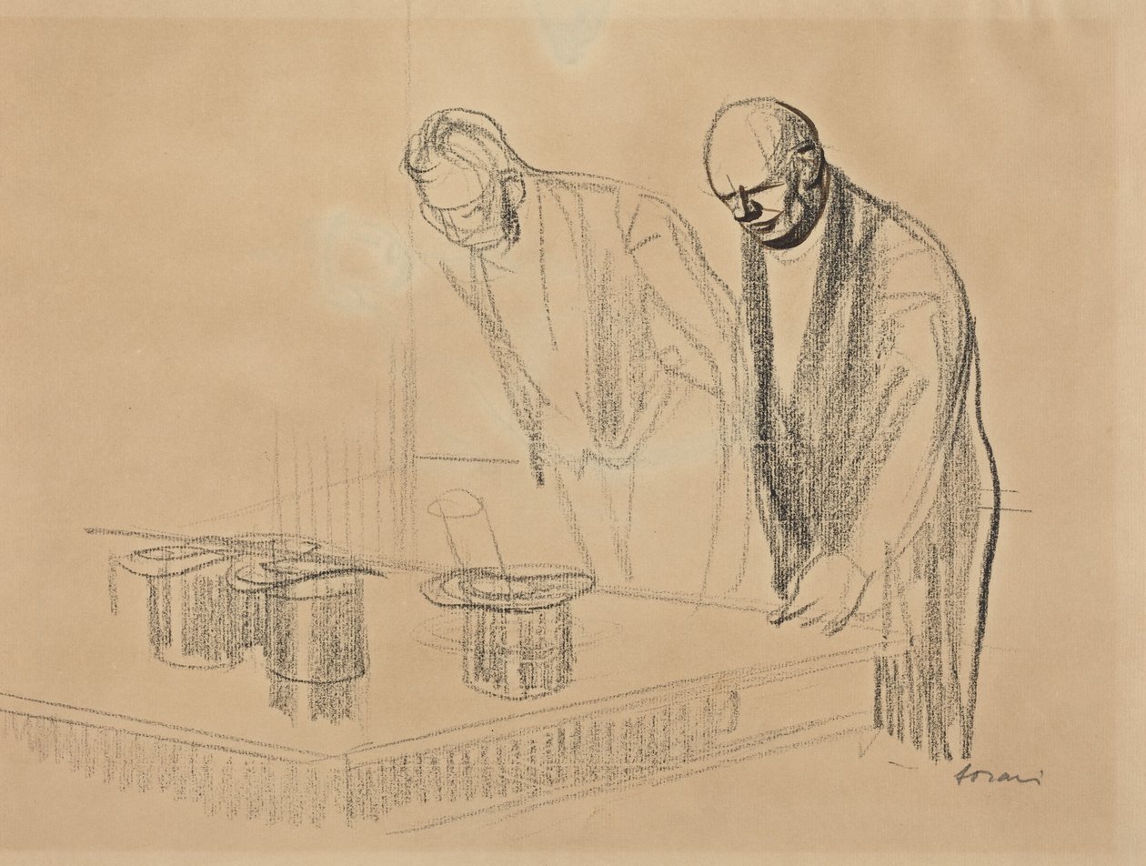 Liittoutuneiden hatut [etupuoli] tekijältä Jean-Louis Forain