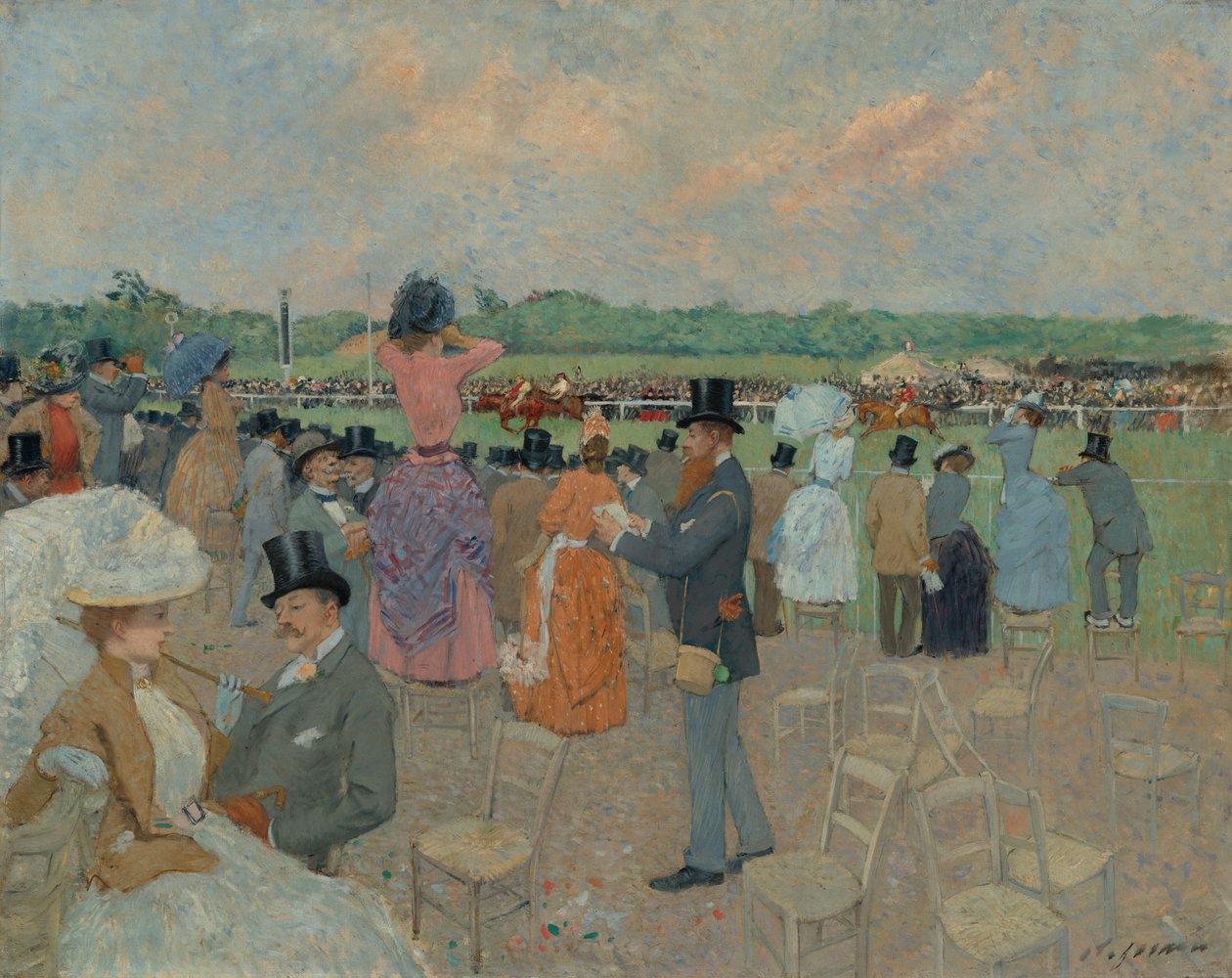 Kilpailut Longchampissa tekijältä Jean-Louis Forain