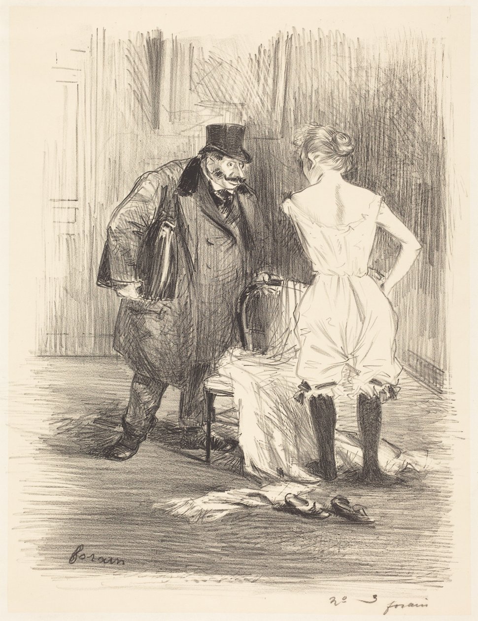 Takavarikko (A Seizure) tekijältä Jean-Louis Forain