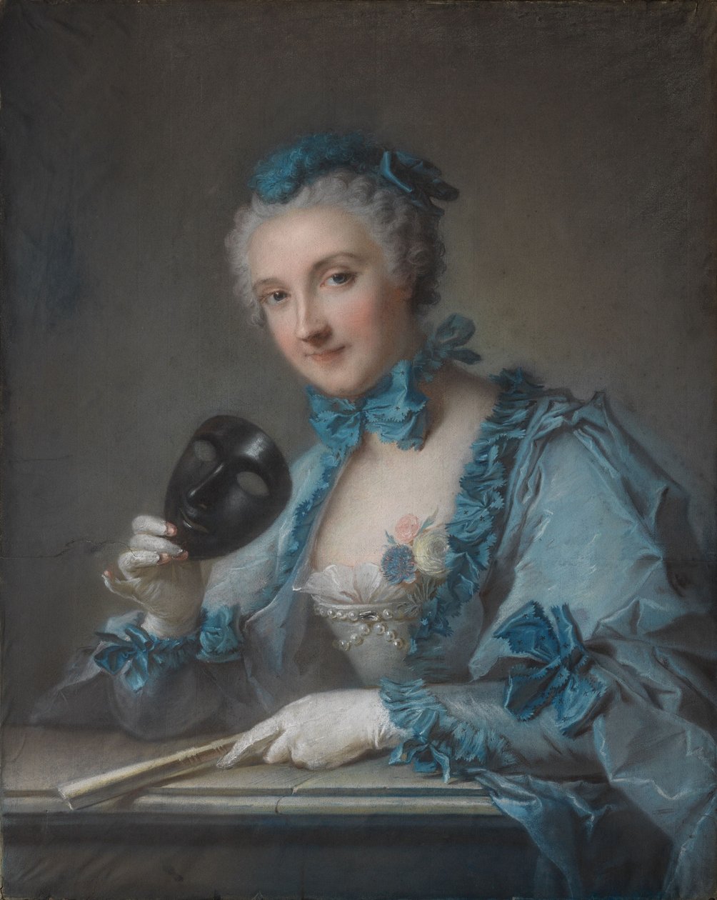 Louise-Geneviève Royerin muotokuva tekijältä Jean-Marc Nattier
