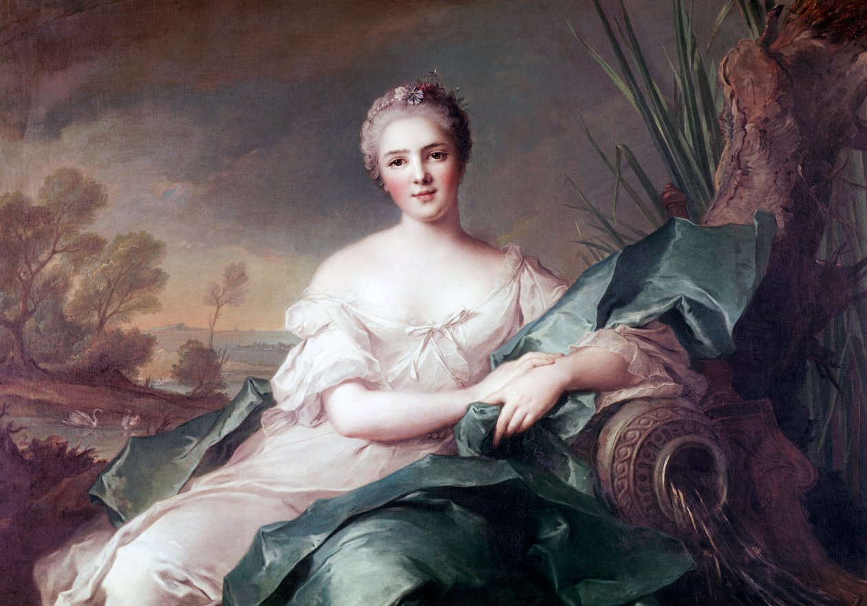 Muotokuva Ranskan prinsessa Victoiresta, Jean-Marc Nattier, öljy kankaalle tekijältä Jean Marc Nattier