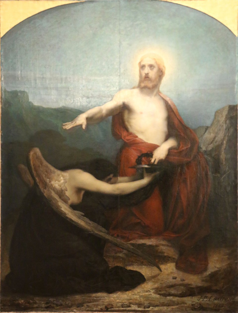 Moriar ou le Christ au jardin des oliviers tekijältä Jean Paul Laurens