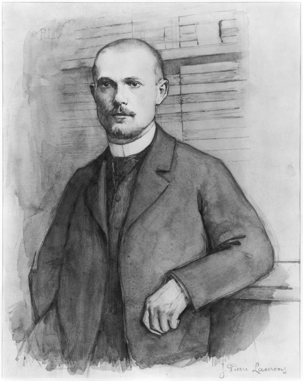 Charles Peguyn muotokuva tekijältä Jean Pierre Laurens