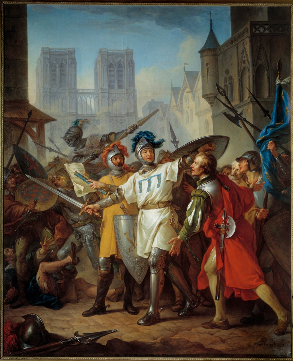 Satavuotinen sota: “Entrée de l