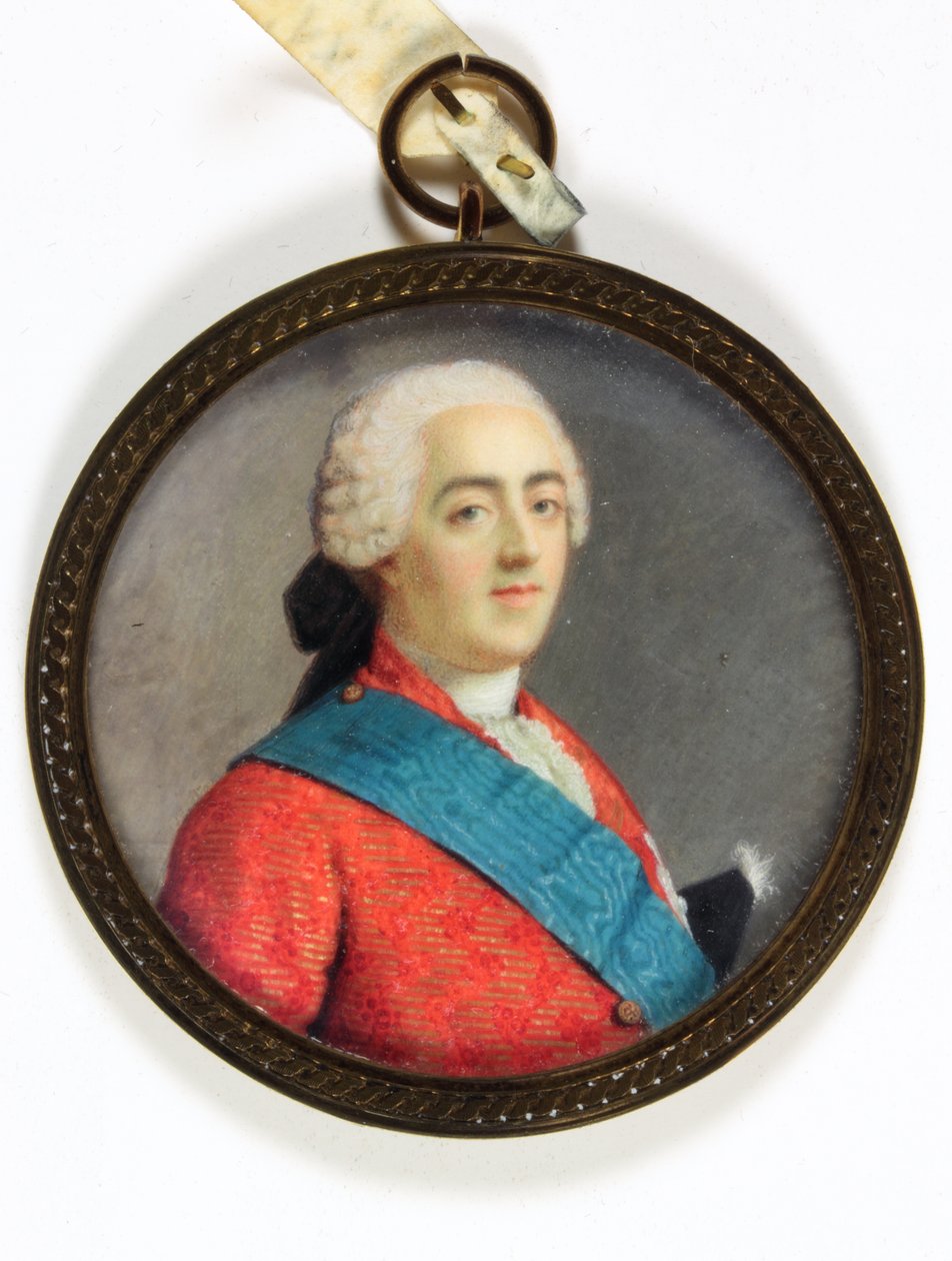 Ludvig XV, Ranskan kuningas (emali) tekijältä Jean Adam Serre