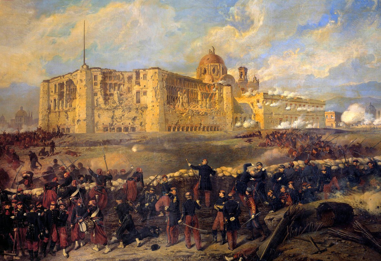 Retkikunta Meksikosta (1861-1867): "" kenraali Francois Achille Bazaine (Francois-Achille) tekijältä Jean Adolphe Beauce