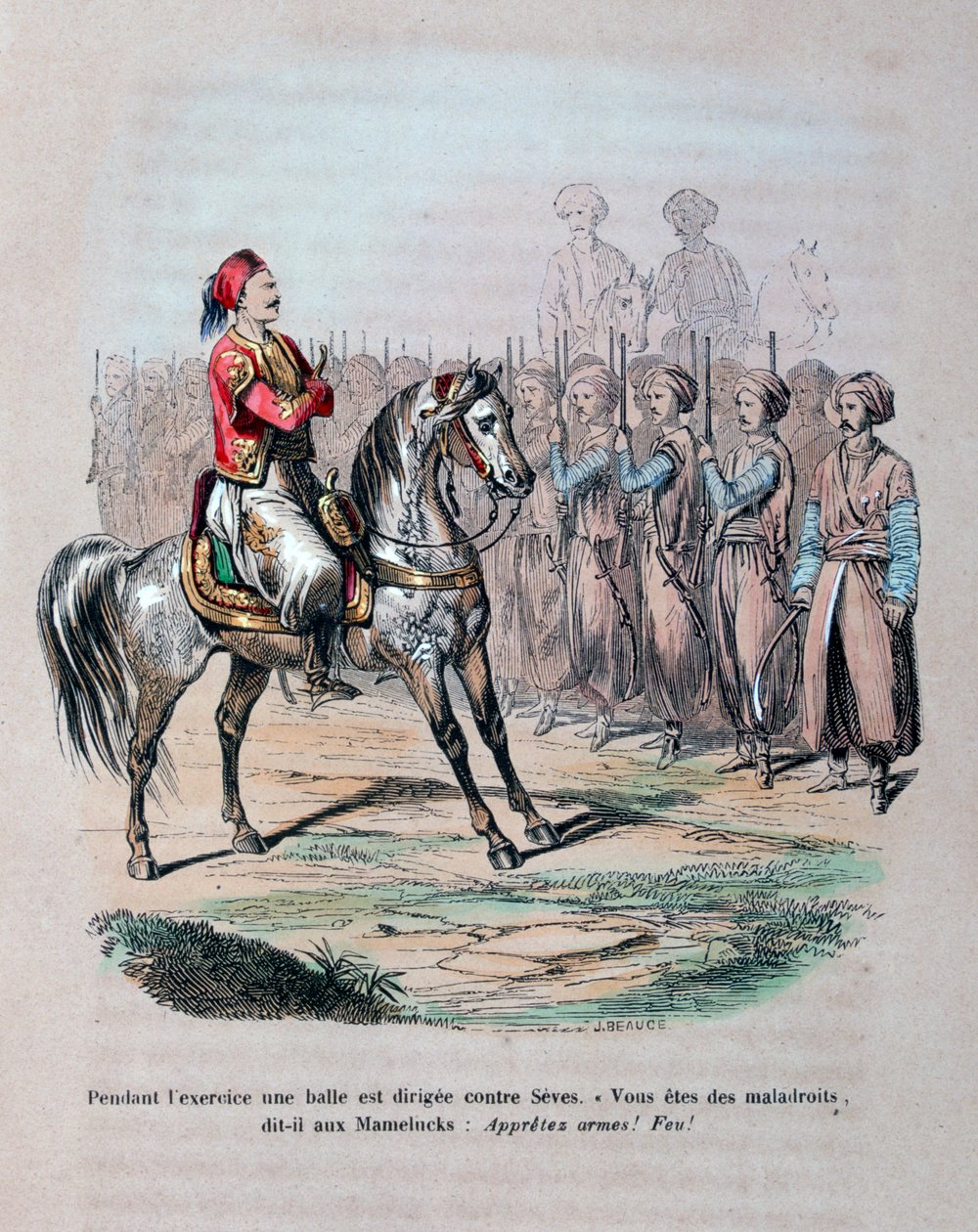 Suleiman Pasha, 1847 tekijältä Jean Adolphe Beauce