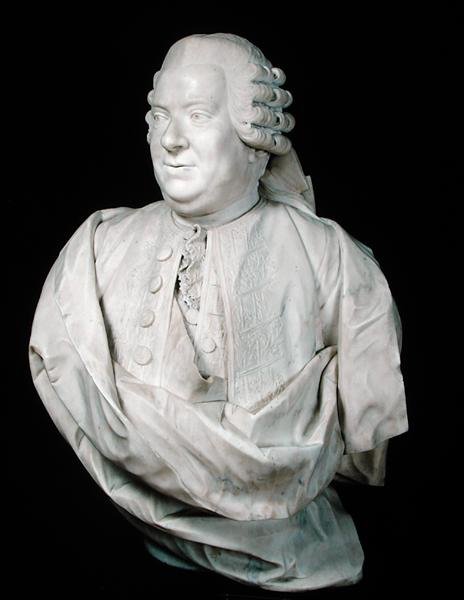Nicolas Beaujonin (1718-86) rintakuva (marmori) tekijältä Jean Antoine (attr. to) Houdon