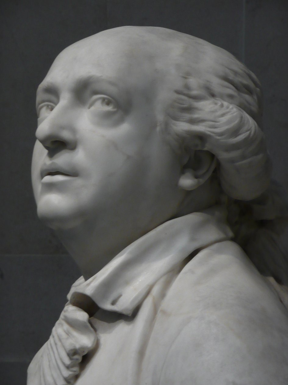 Kreivi Alessandro di Cagliostro 1743-1795 Yksityiskohta, 1786 tekijältä Jean Antoine Houdon