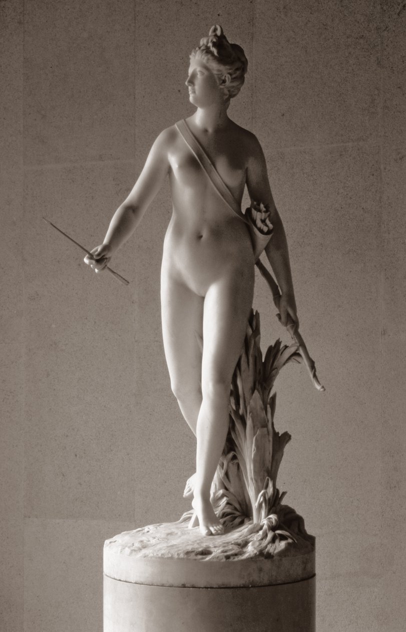 Diana metsästäjä, 1780 (marmori) tekijältä Jean Antoine Houdon