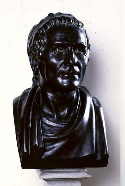 Jean Jacques Rousseau (1712-78) 1778 (pronssi) tekijältä Jean Antoine Houdon