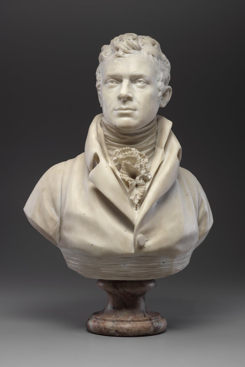 Robert Fulton, n. 1804 (marmori) (katso myös 140329 ja 345579) tekijältä Jean Antoine Houdon