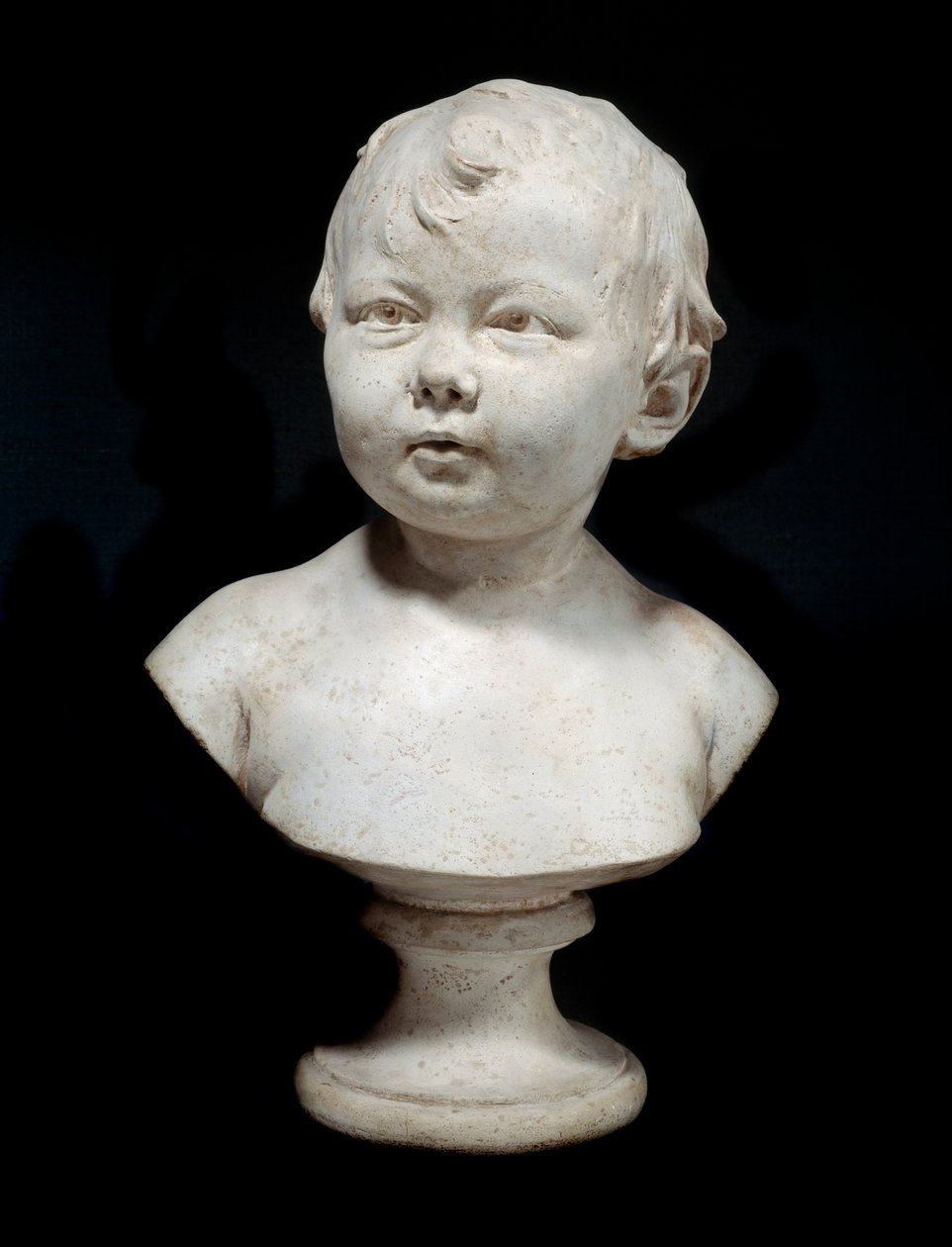 Sabine Houdon kymmenen kuukauden ikäisenä Jean Antoine Houdonin (1741-1828) rintakuva kipsissä 1788 Pariisi, Musee du Louvre tekijältä Jean Antoine Houdon