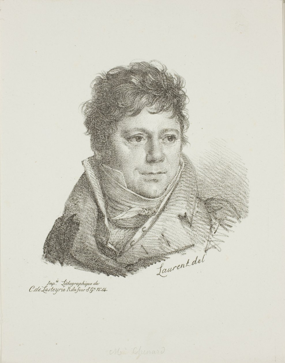 M. Chenardin muotokuva tekijältä Jean Antoine Laurent