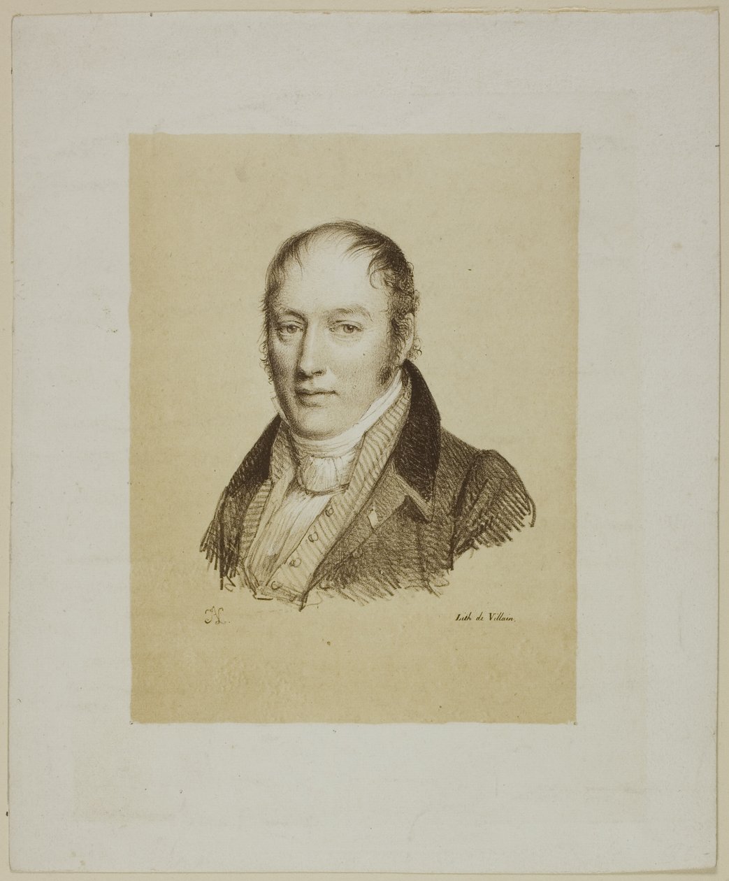 Miehen muotokuva tekijältä Jean Antoine Laurent