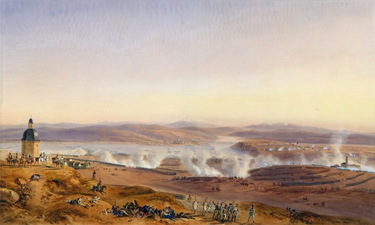 Austerlitzin taistelu 2. joulukuuta 1805 tekijältä Jean Antoine Simeon Fort