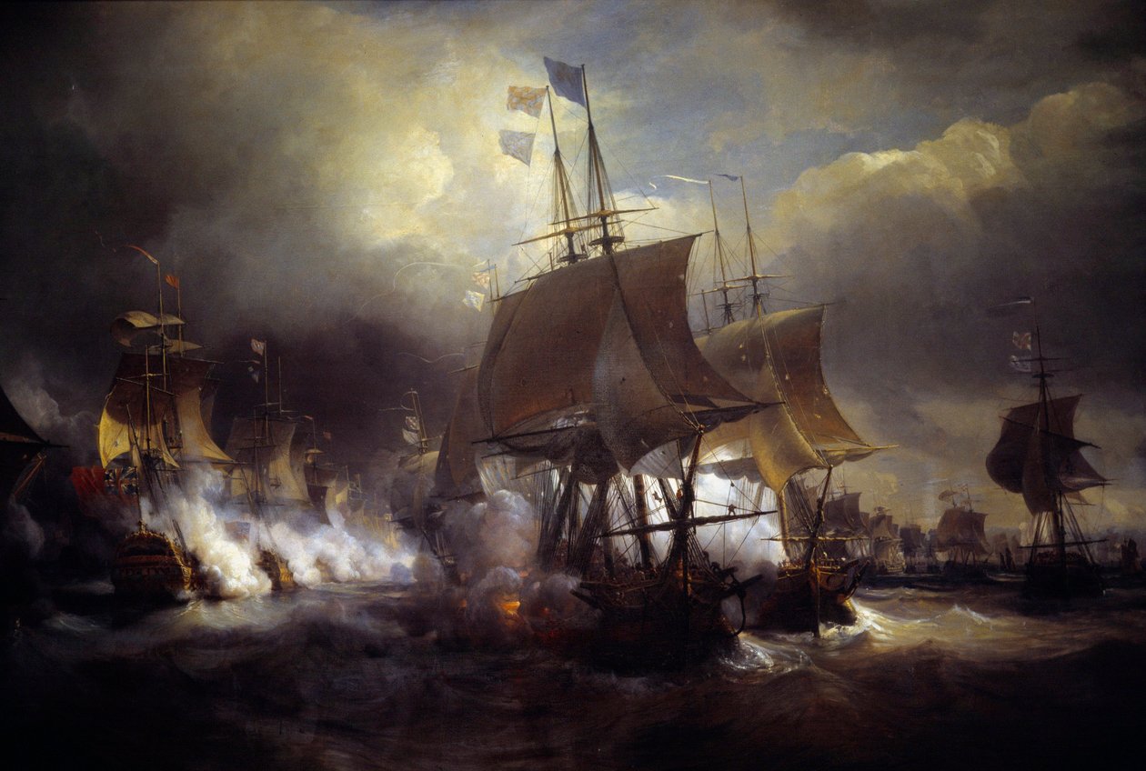 Amerikan vapaussota: "" Battle naval d
