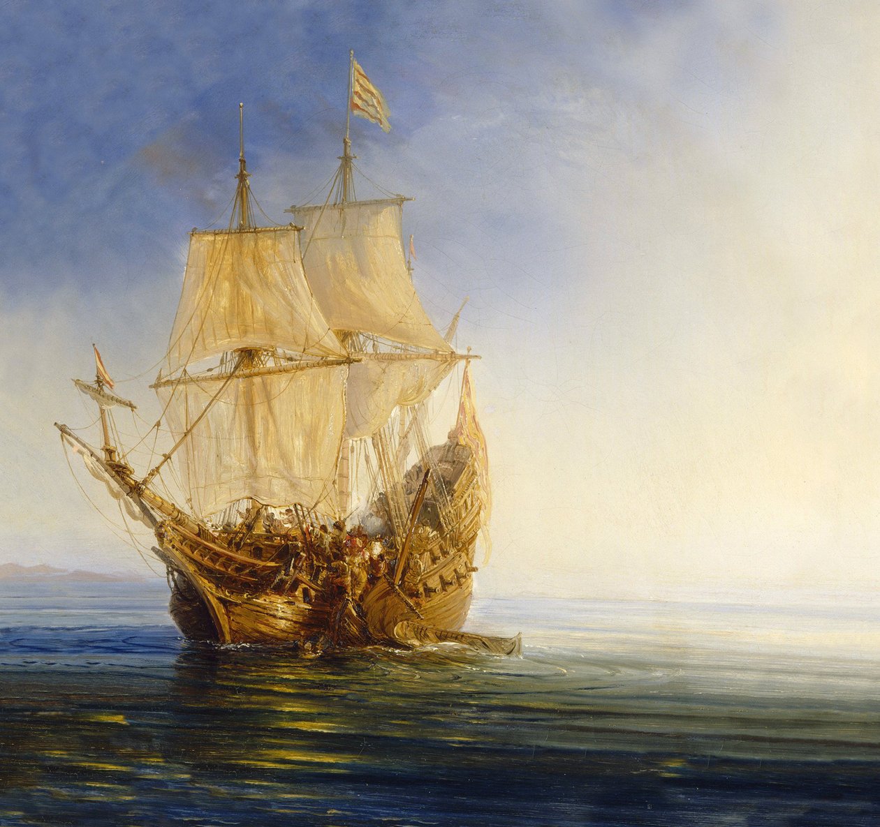 Vangitse galleoni tekijältä Jean Antoine Theodore Gudin