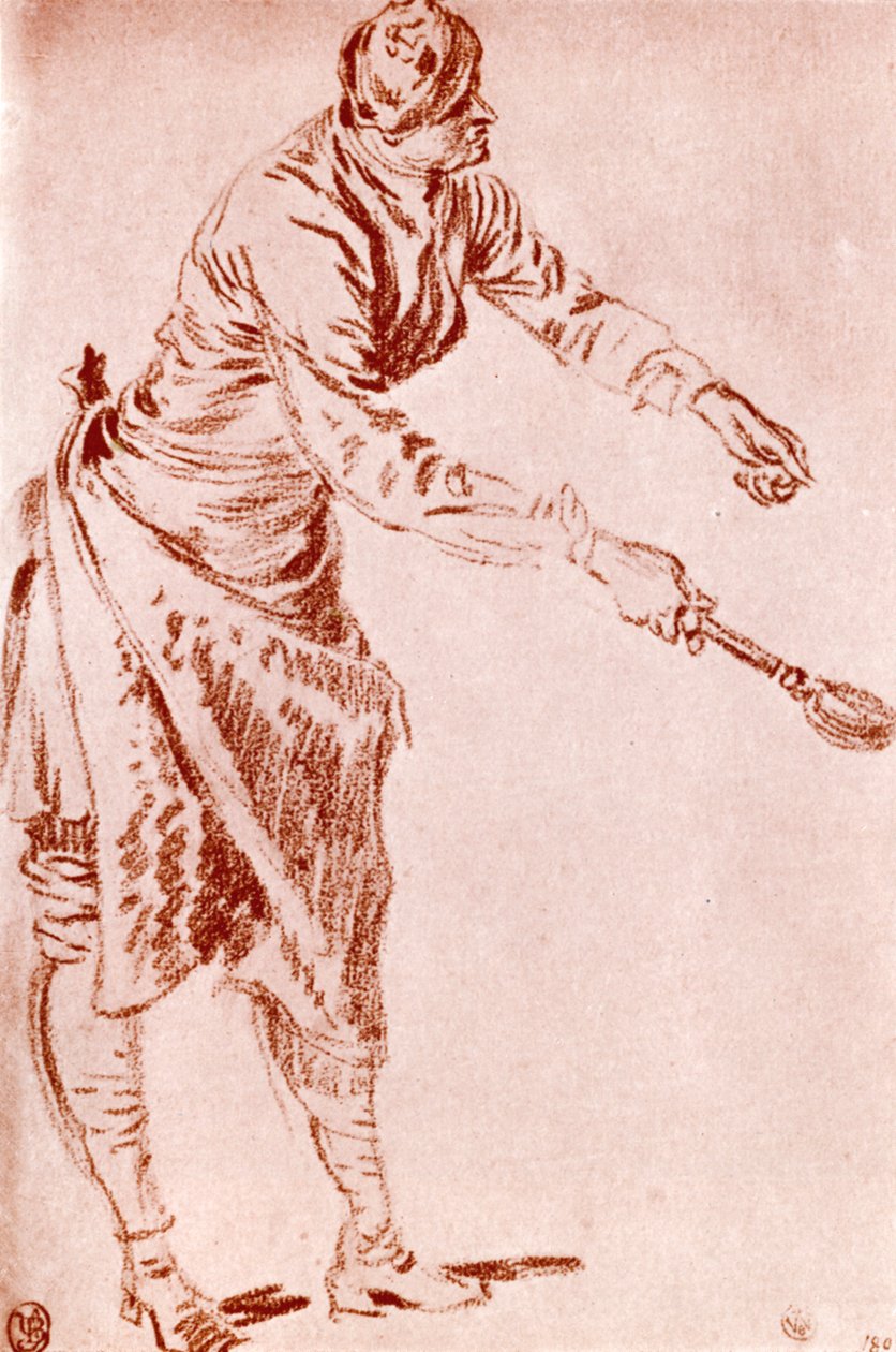 Tutkimus Sanguinessa, 1913. tekijältä Jean Antoine Watteau