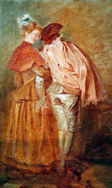 Lähdössä Kythiraan tekijältä Jean Antoine Watteau