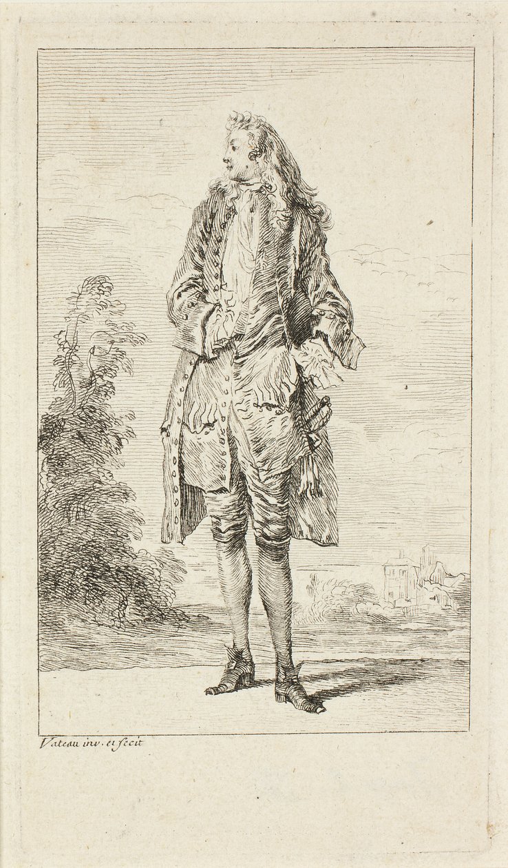 Mode luvut tekijältä Jean Antoine Watteau
