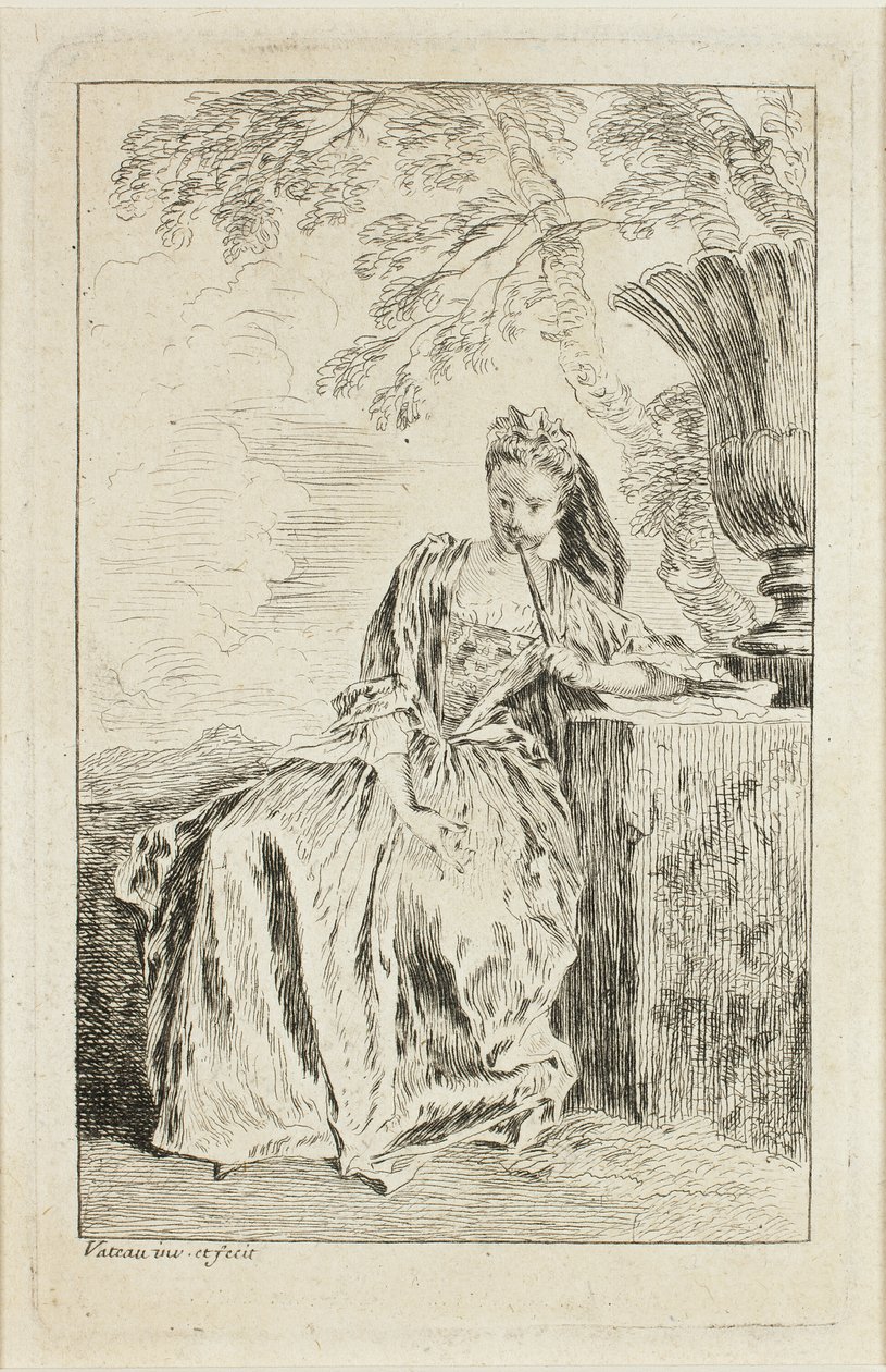 Mode luvut tekijältä Jean Antoine Watteau