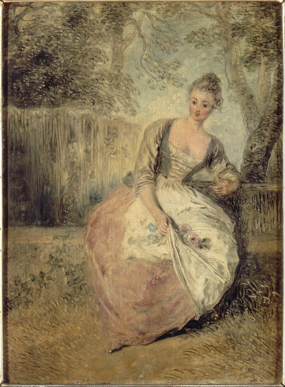 Levoton rakastaja tekijältä Jean Antoine Watteau