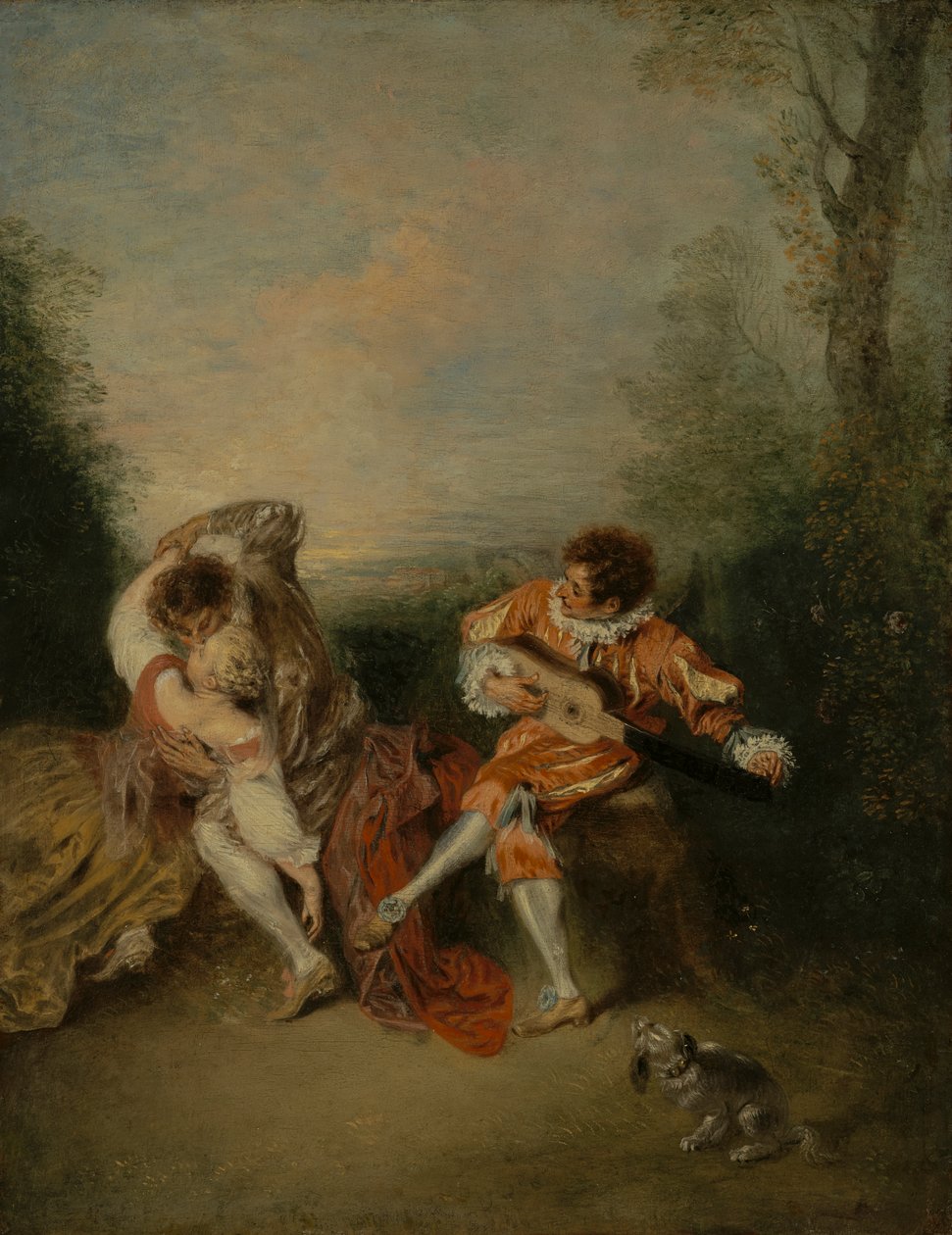 Yllätys tekijältä Jean Antoine Watteau