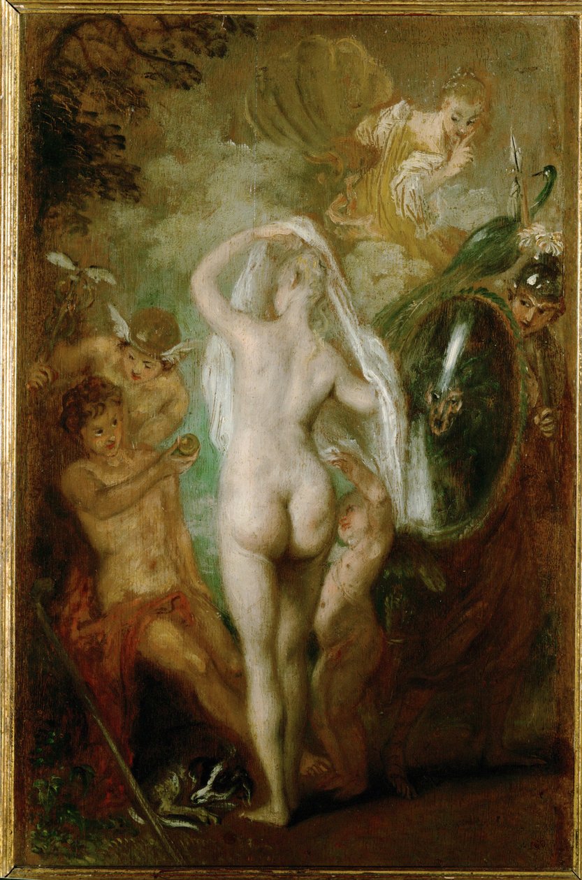 Pariisin tuomio ... tekijältä Jean Antoine Watteau