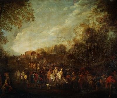 Marssijoukot tekijältä Jean Antoine Watteau