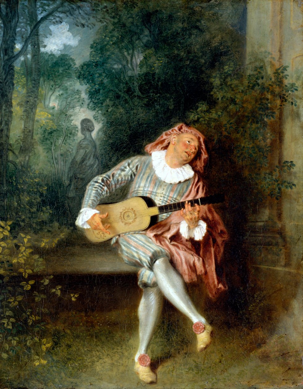 Mezzetin tekijältä Jean Antoine Watteau