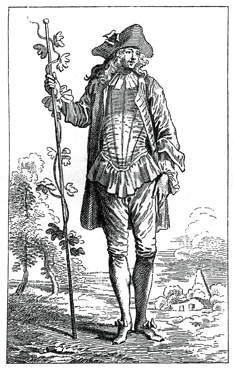 Talonpojan puku, 1885 tekijältä Jean Antoine Watteau